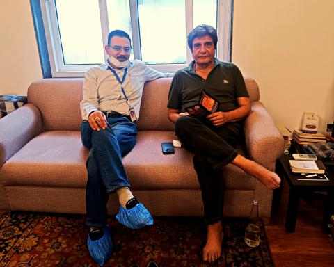 HONORABLE RAJ BABBAR JI( FORMER MEMBER OF PARLIAMENT )&nbsp;ALONGSIDE MF.HASAN